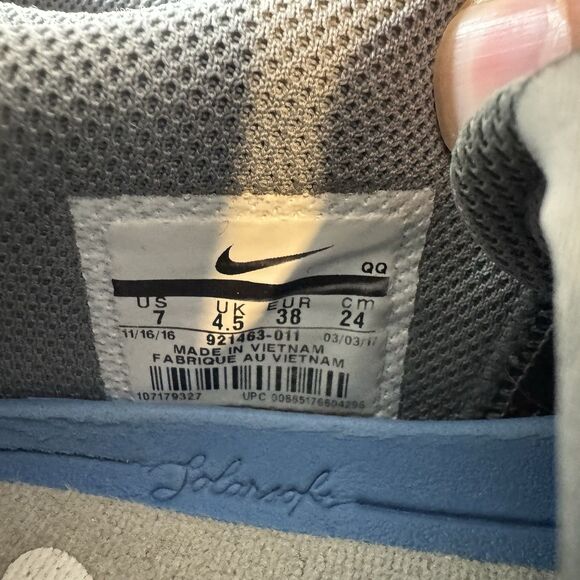 Nike SB Check Solarsoft Womens Size 7 Gray White Athletic Running Shoes Sneakers - Picture 8 of 8